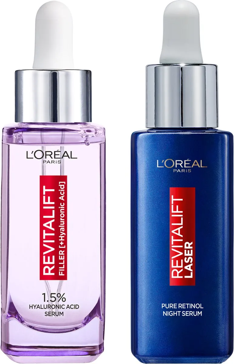 L'Oréal Paris Revitalift Duo Serum Dag & Nacht - 2x30ml