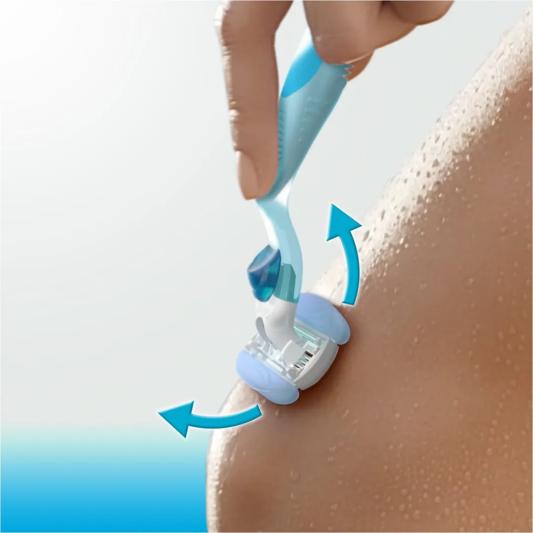 Gillette Venus Comfortglide Scheersysteem - 3 Bladen - 2 Stuks