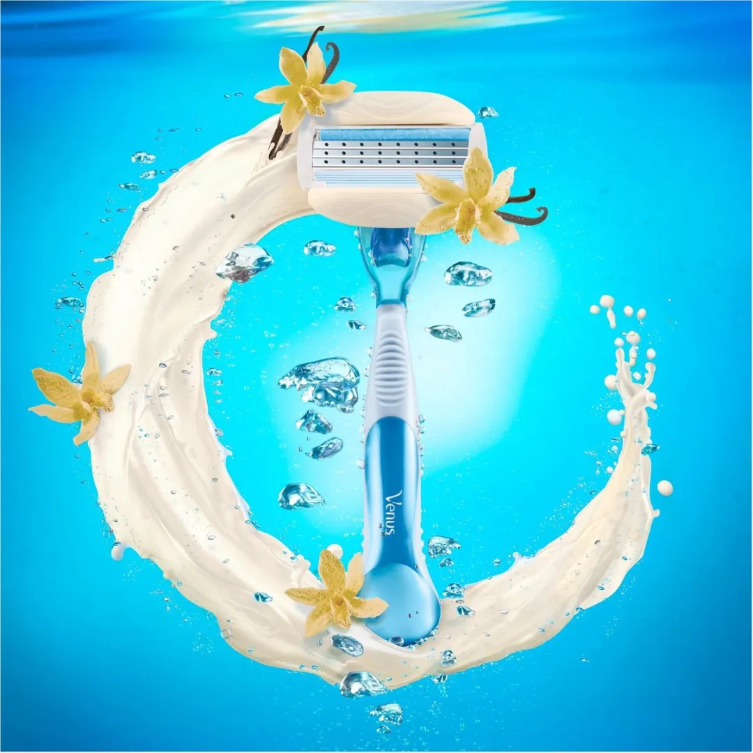 Gillette Venus Comfortglide Scheersysteem - 3 Bladen - 2 Stuks