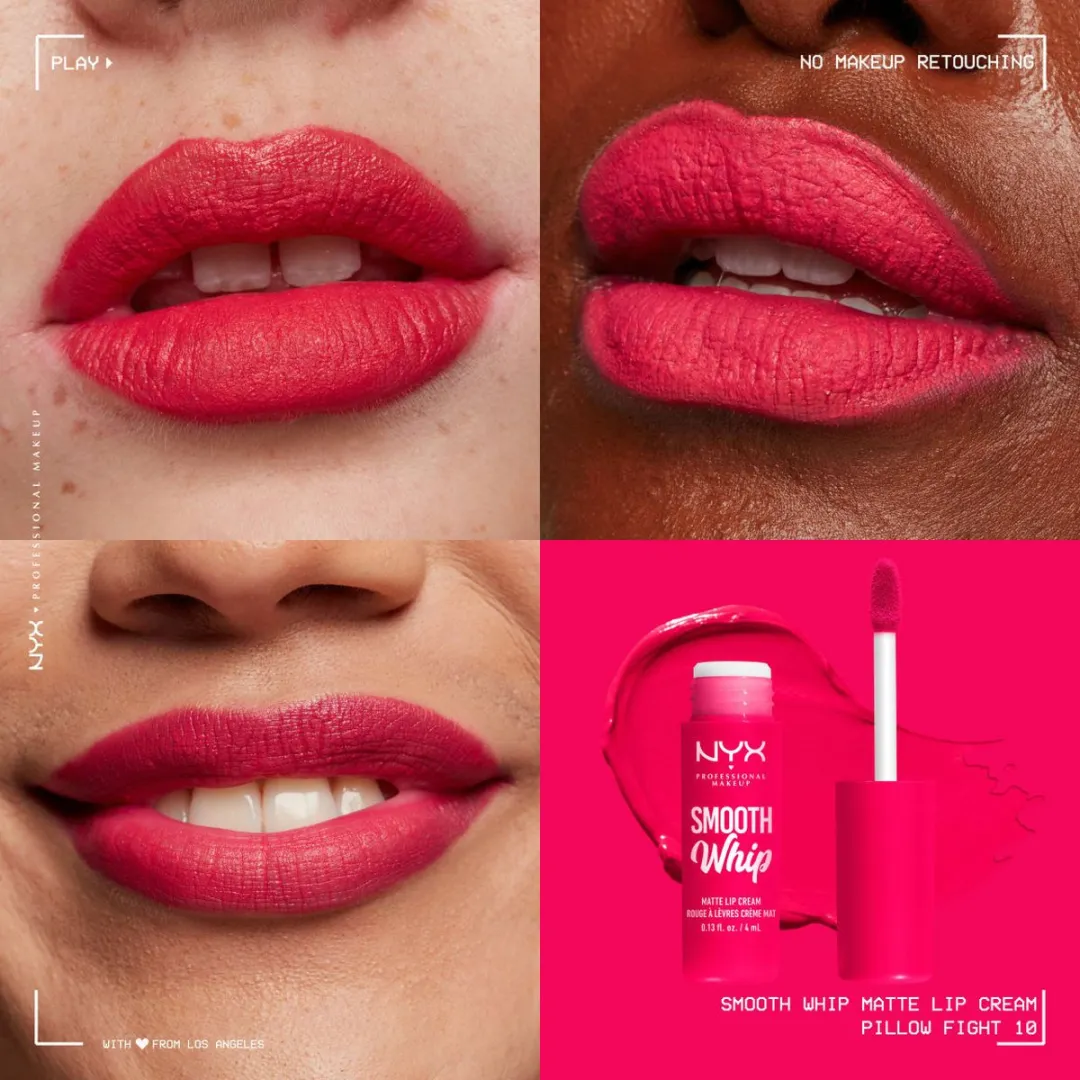 NYX Smooth Whip Matte Lip Cream Pillow Fight - 4ml