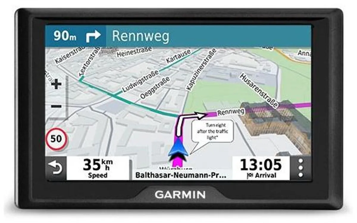 Garmin Drive 52 Navigatiesysteem - Verkeersinformatie - Zwart - afbeelding 5 van 6