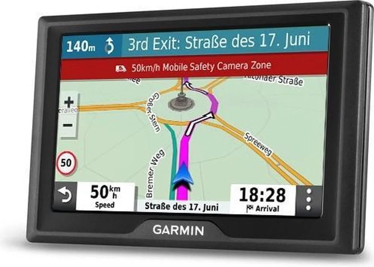 Garmin Drive 52 Navigatiesysteem - Verkeersinformatie - Zwart - afbeelding 2 van 6