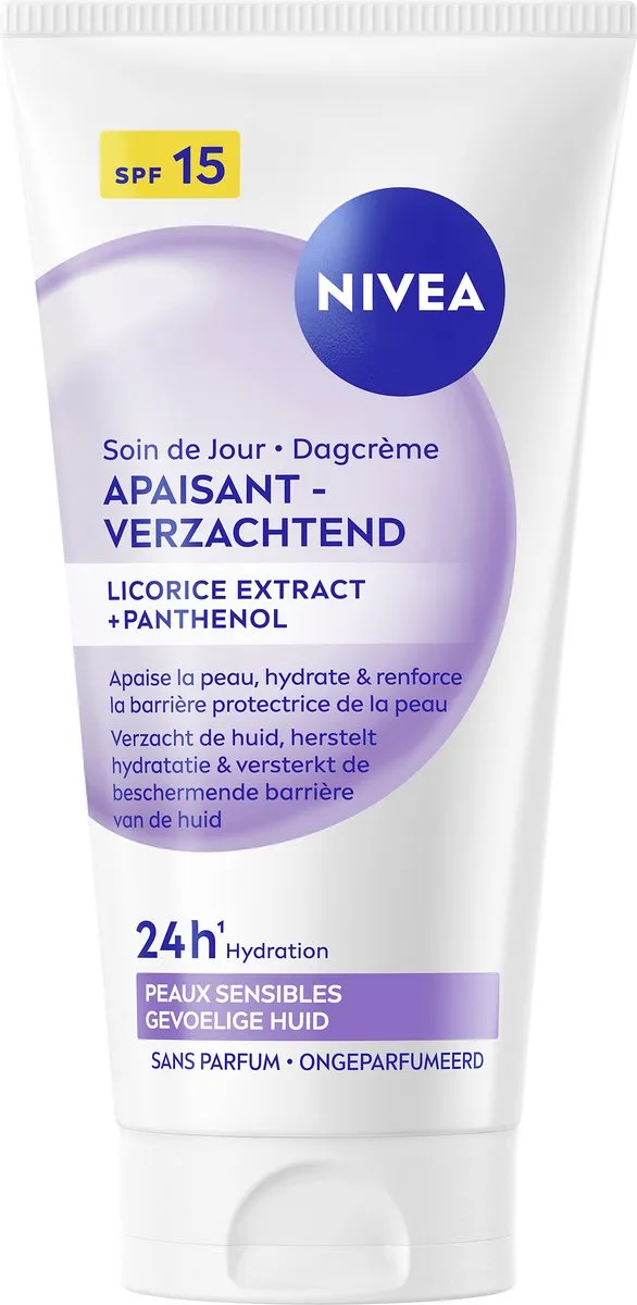 NIVEA Essentials Verzachtende Dagcrème Gevoelige Huid SPF15 50ml