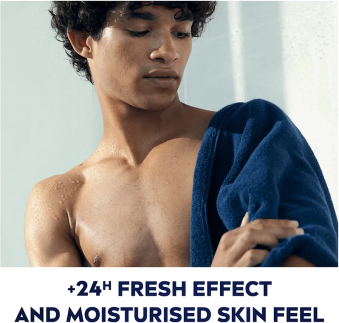 NIVEA MEN Power Refresh Douchegel 3-in-1 - 6x250ml