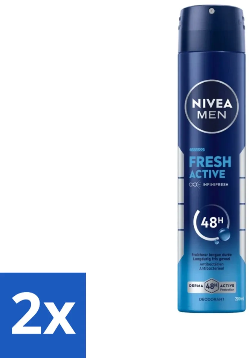 NIVEA MEN Deo Spray Fresh Active 400ml