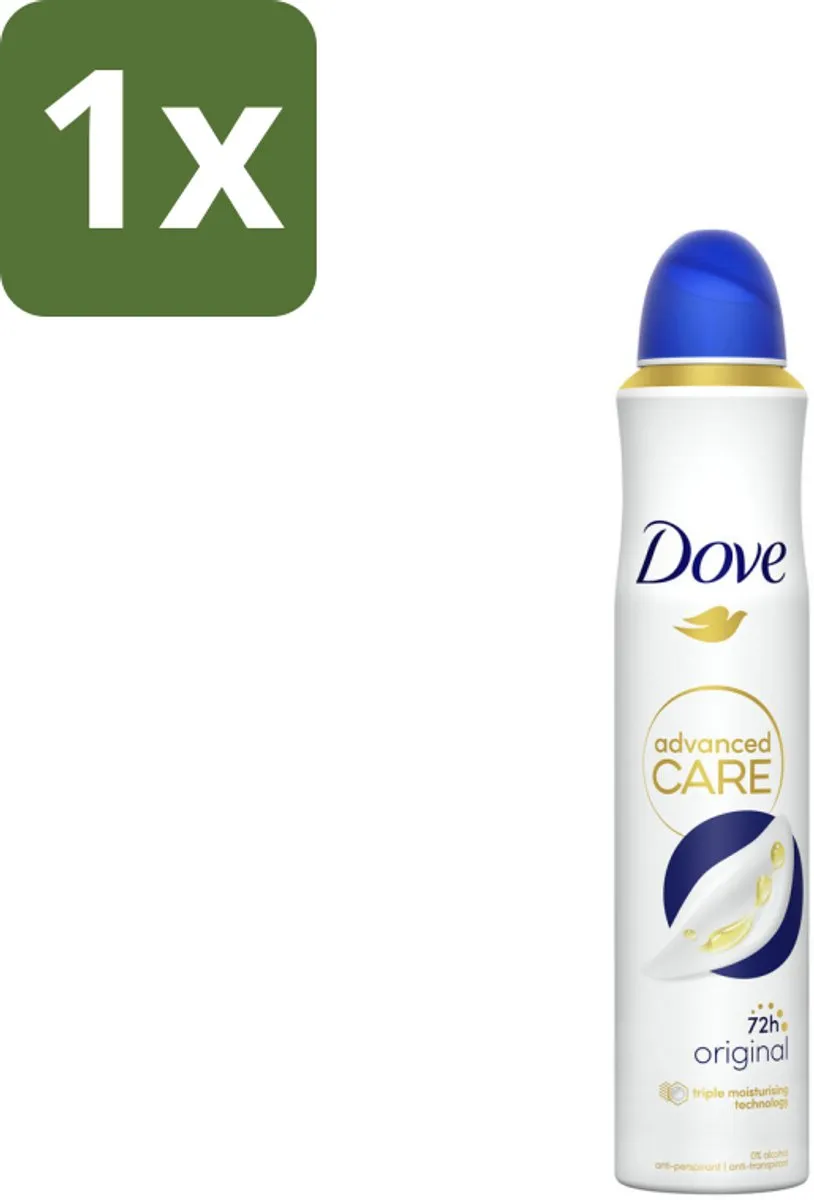 Dove – Deodorant Spray – Original – 200 ml - 1 stuk