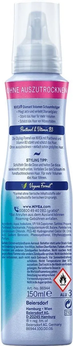 NIVEA Haarmousse 150ml