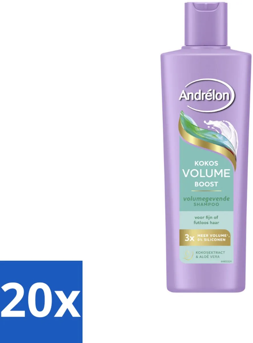 Andrélon Kokos Volume Boost Shampoo 250ml