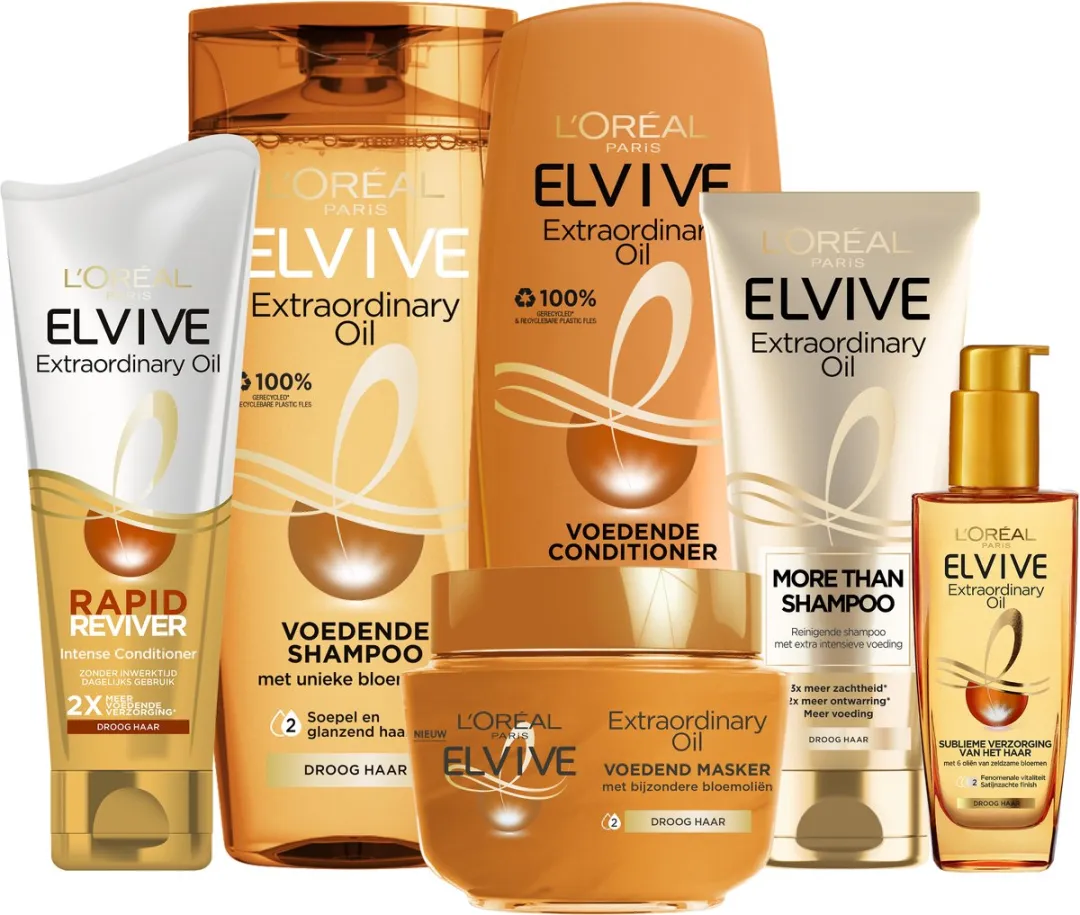 L'Oréal Paris Elvive Extraordinary Oil Haarolie 6x100ml
