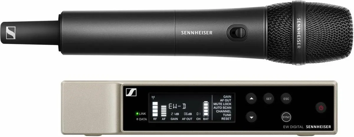 Sennheiser EW-D 835-S Set R1-6 Draadloos Microfoonsysteem