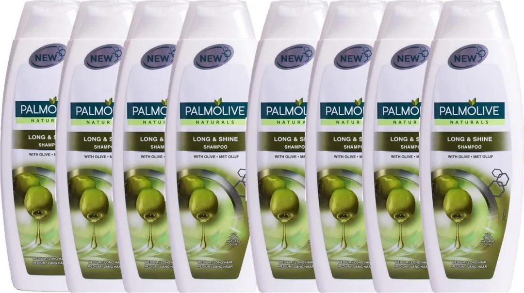 Palmolive Shampoo Long & Shine 8x350ml