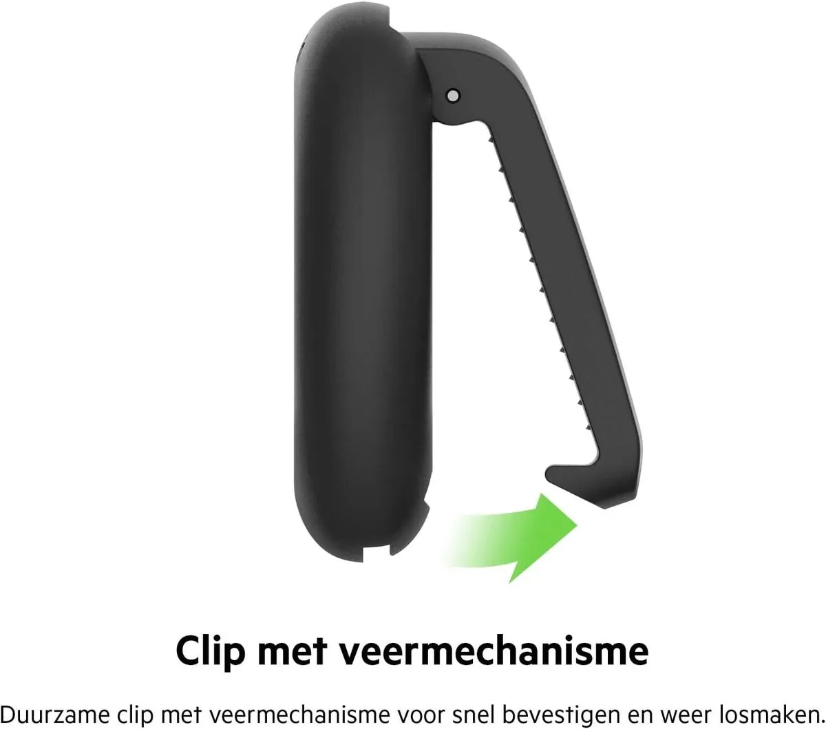 Belkin AirTag-houder met clip - Zwart