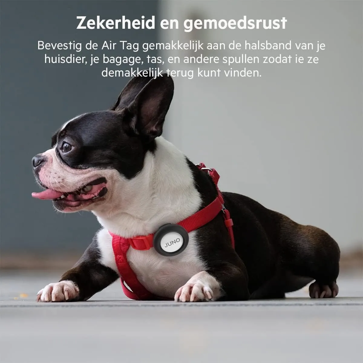 Belkin AirTag-houder met clip - Zwart