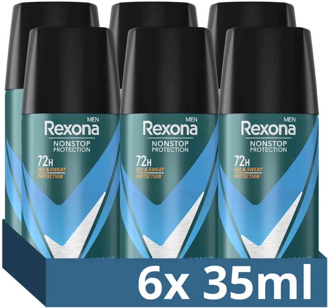 Rexona Men Cobalt Dry Anti-Transpirant Spray 6x35ml