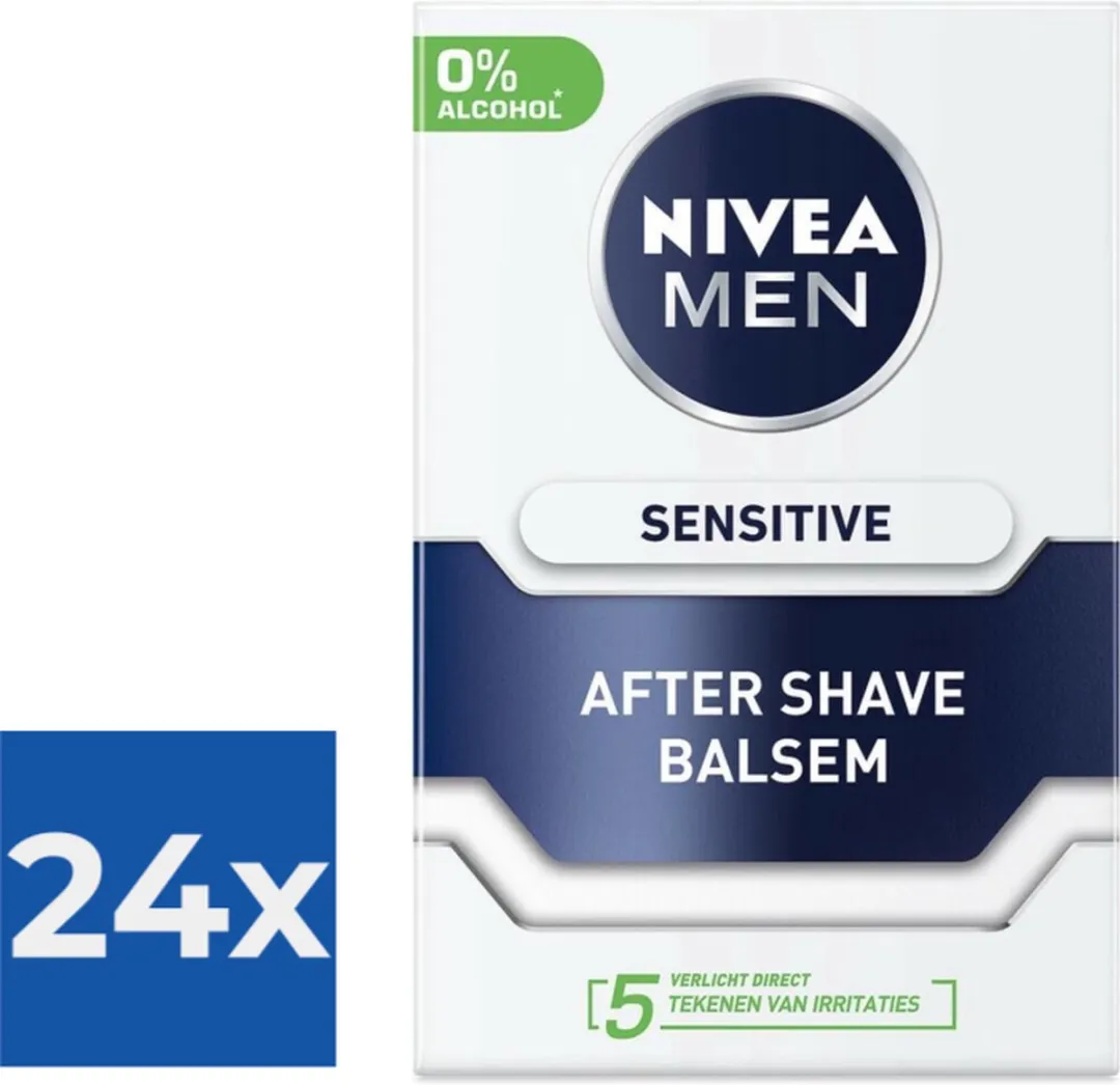 NIVEA After Shave Balsem Sensitive - 24x100ml