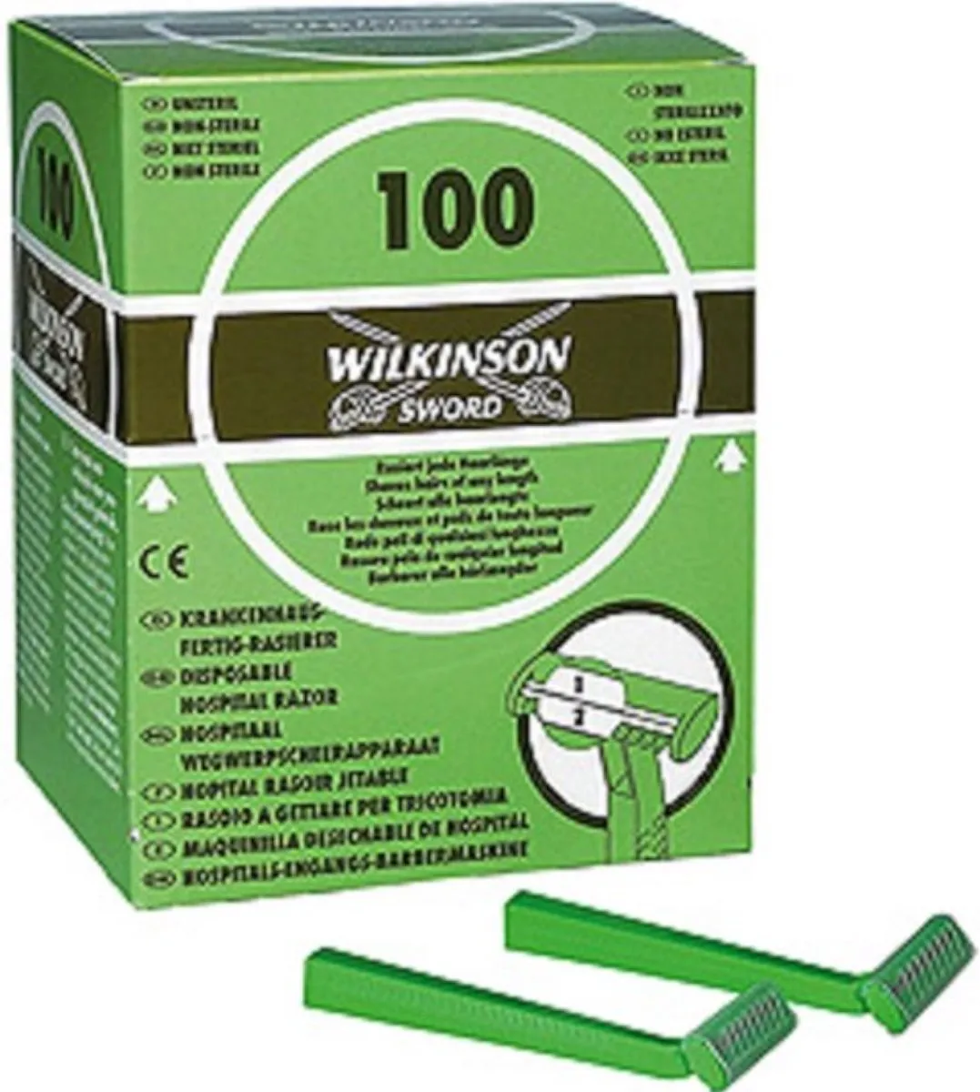 Wilkinson Sword Wegwerpscheermesjes Groen