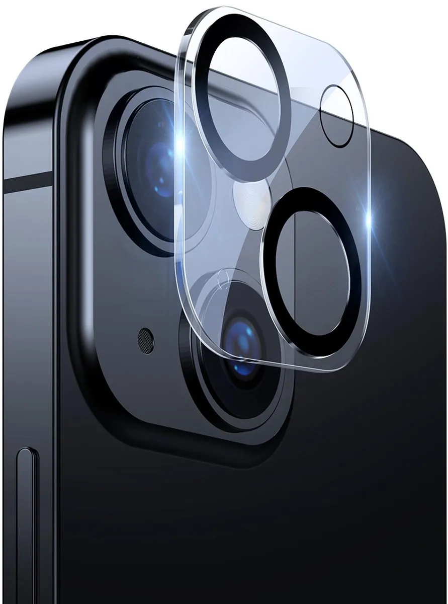 Baseus iPhone 13/13 Mini Camera Beschermglas - 2 Stuks - afbeelding 2 van 6