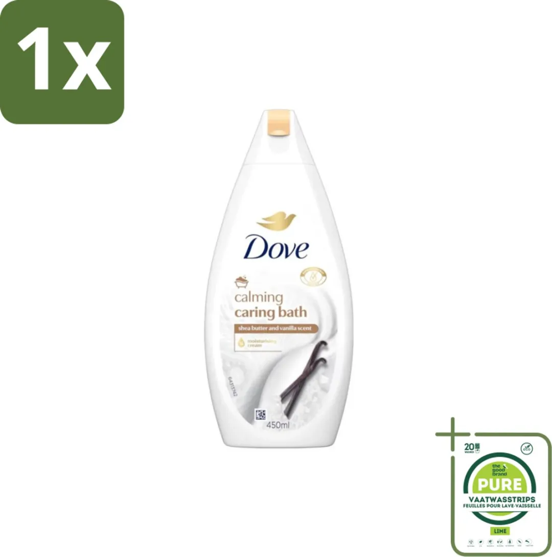 Dove Badcrème Sheaboter & Vanille 450ml