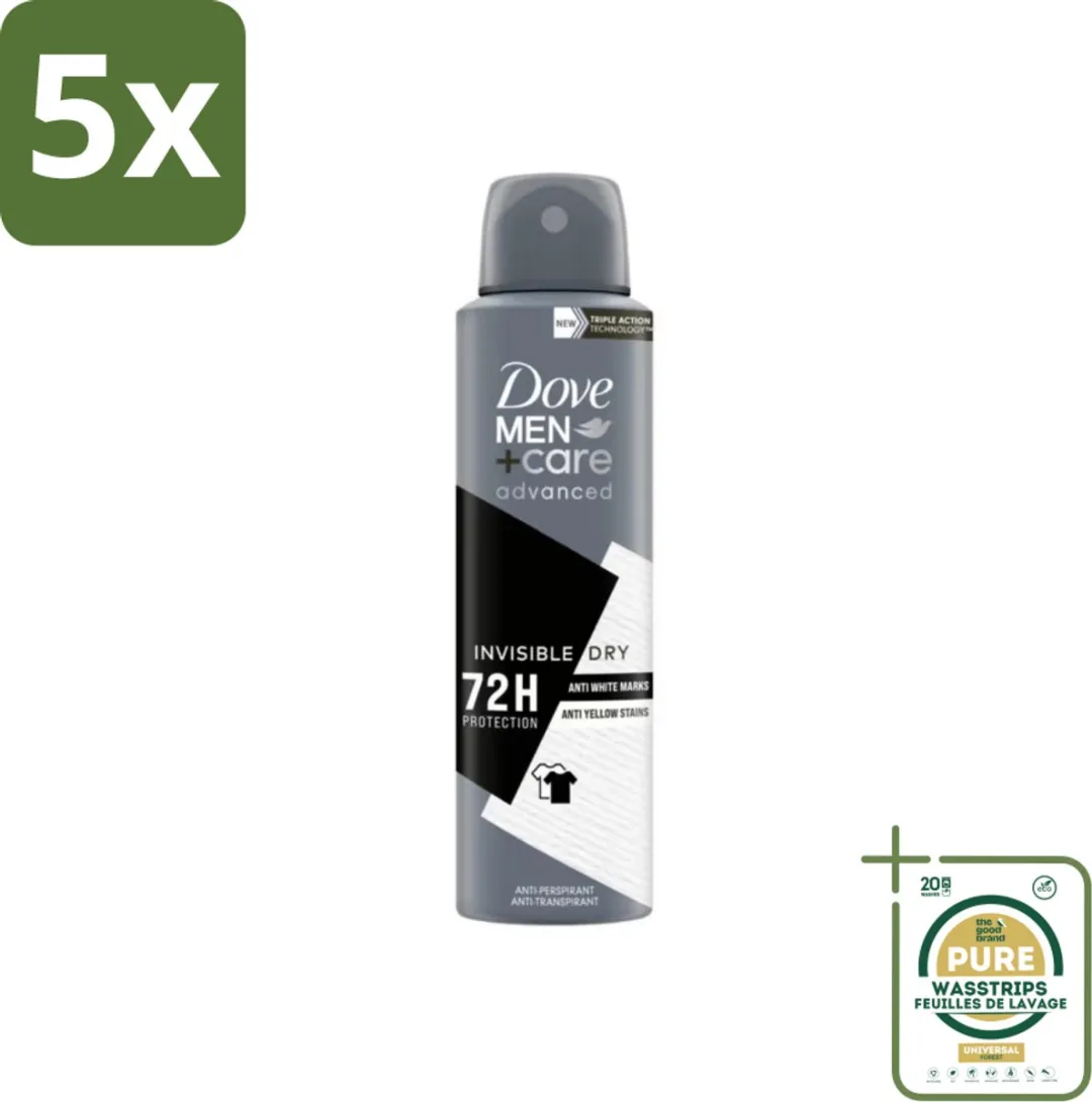 Dove Men+Care Invisible Dry Deodorant Spray 1000ml