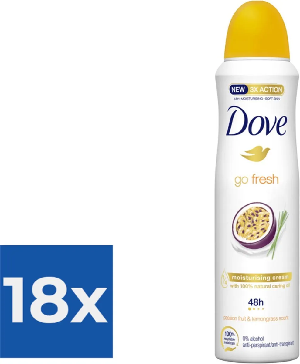 Dove Deospray Passievrucht & Citroengras 150ml