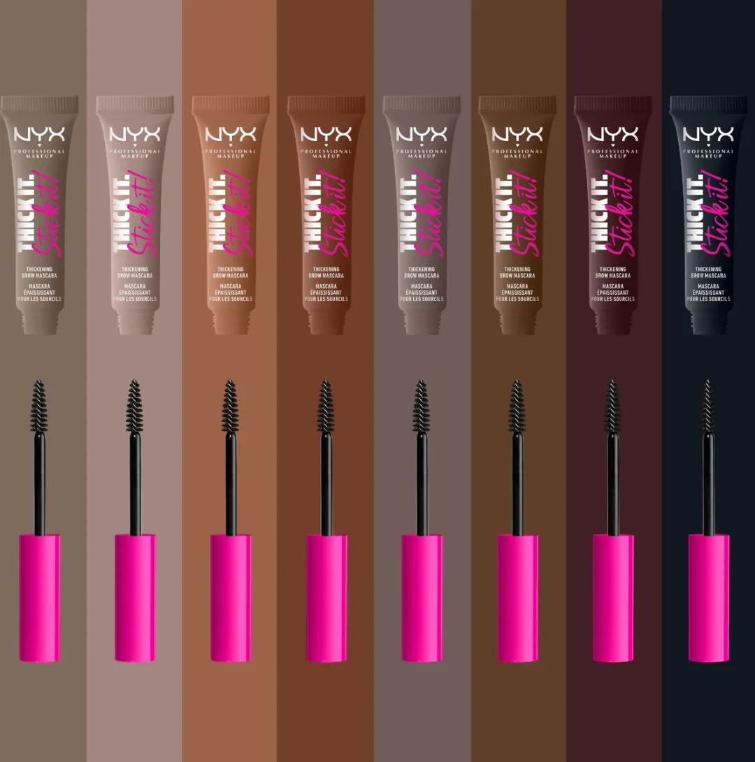 NYX Thick It Stick It Wenkbrauwgel Mascara Taupe - 7ml