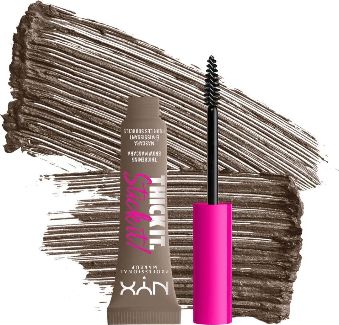 NYX Thick It Stick It Wenkbrauwgel Mascara Taupe - 7ml