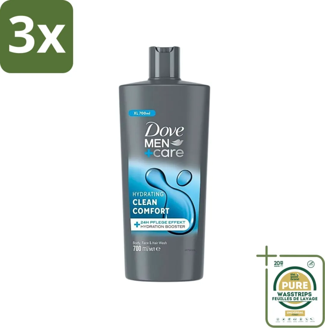 Dove Men+Care Clean Comfort 3-in-1 Douchegel 2100ml