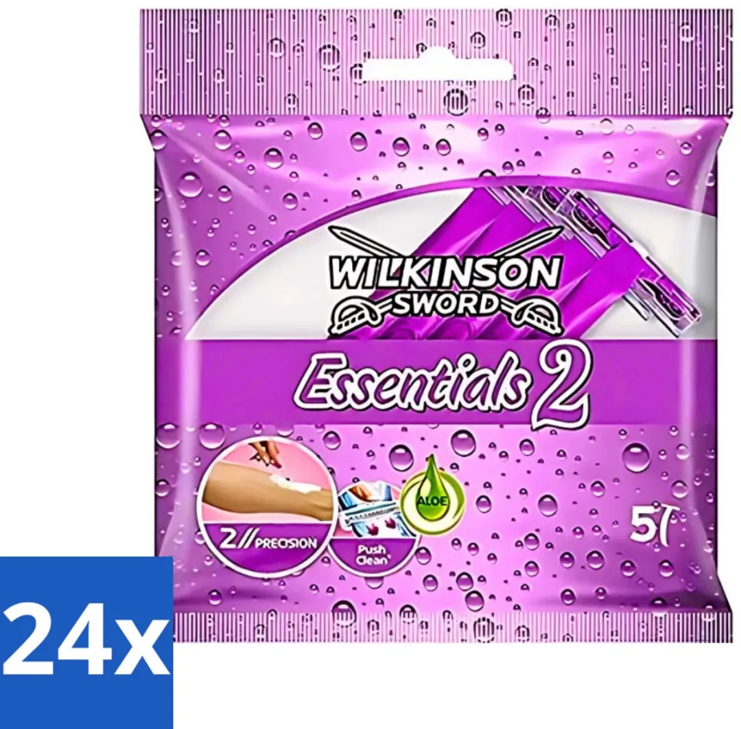 Wilkinson Essentials 2 Wegwerpscheermesjes Dames