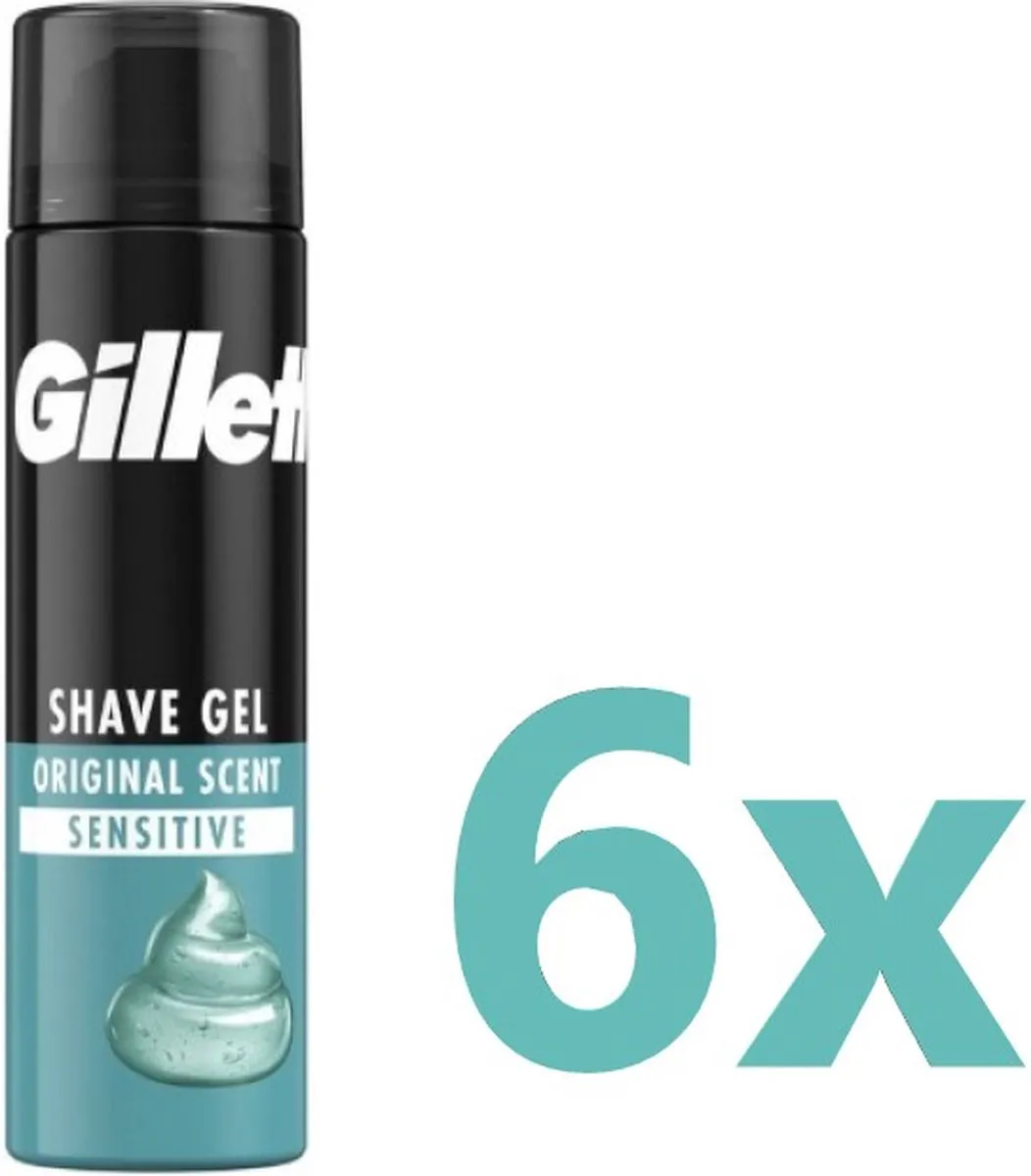 Gillette Sensitive Scheergel 200ml