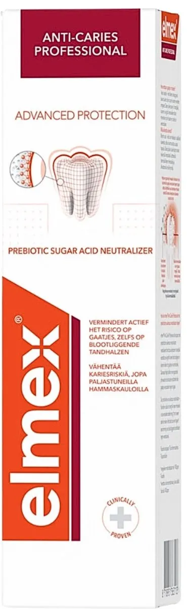 Elmex Anti-Cariës Tandpasta 75ml - 10 Stuks