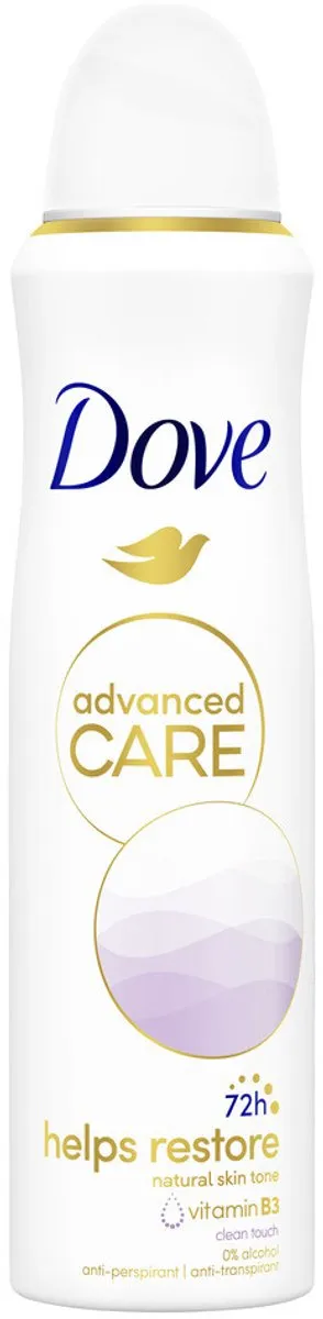 Dove Deodorant Spray Advanced Care Clean Touch 150ml