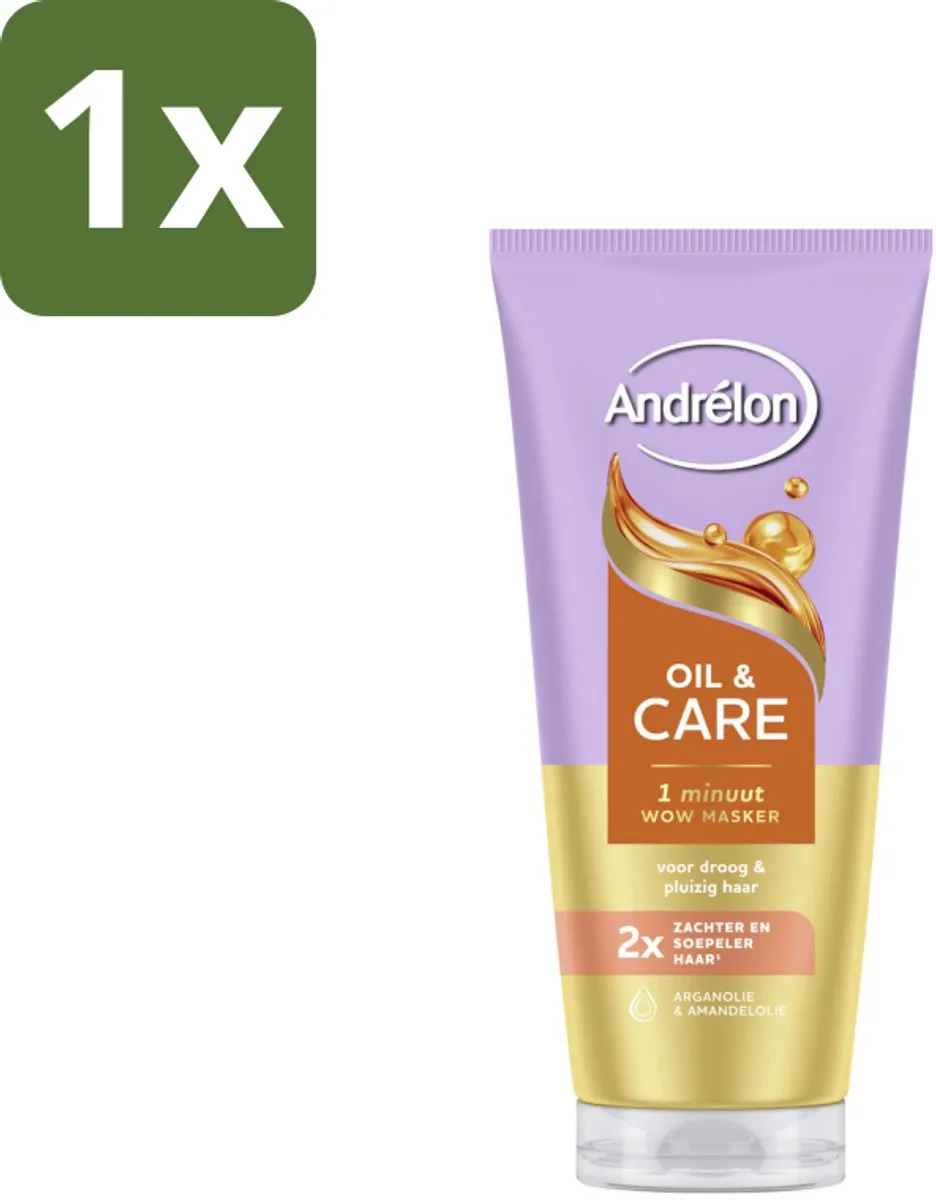 Andrélon Oil & Care Haarmasker 1 Minuut WOW