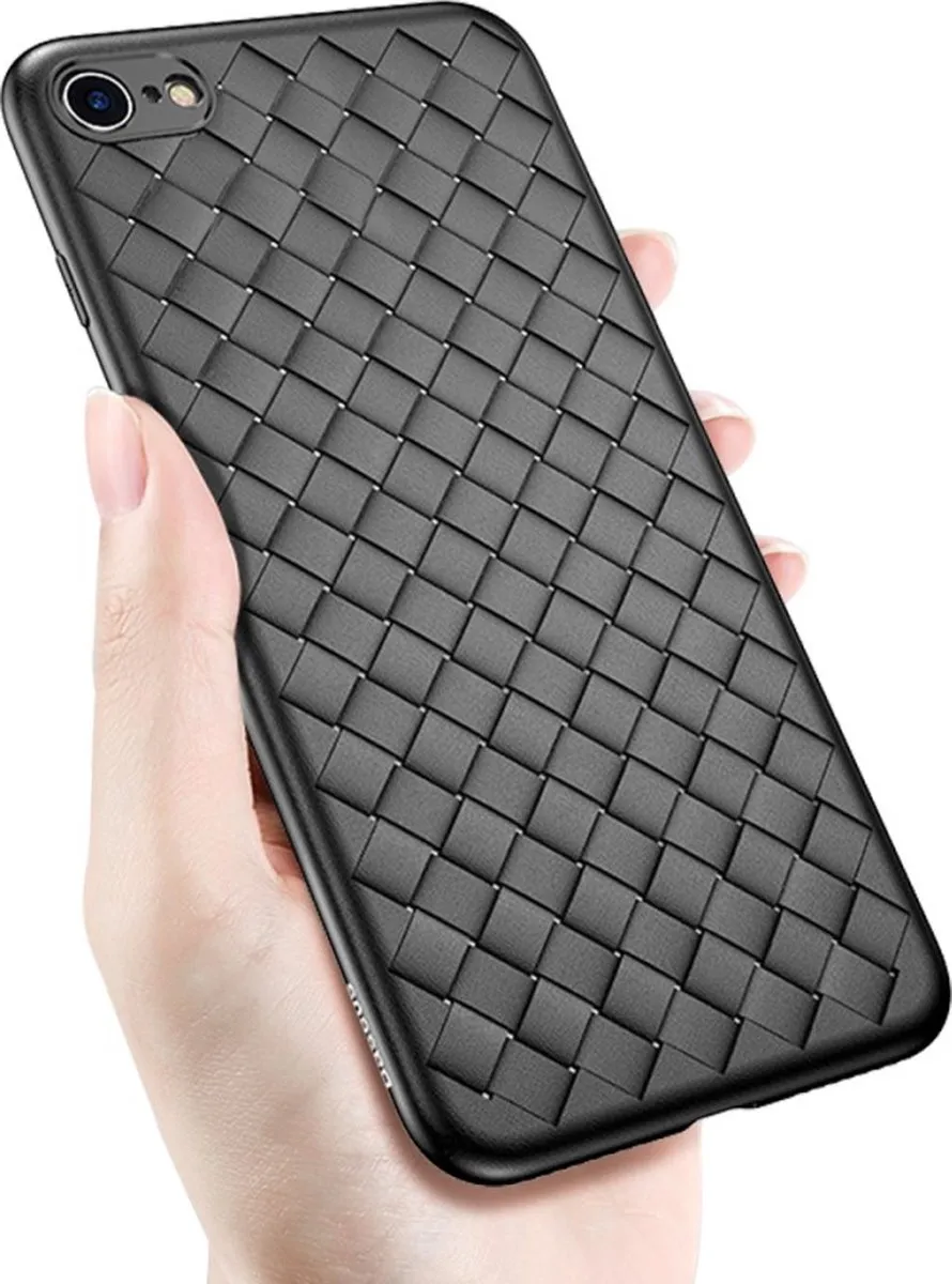 Baseus Weaving Case iPhone 6/6s Hoesje - Zwart