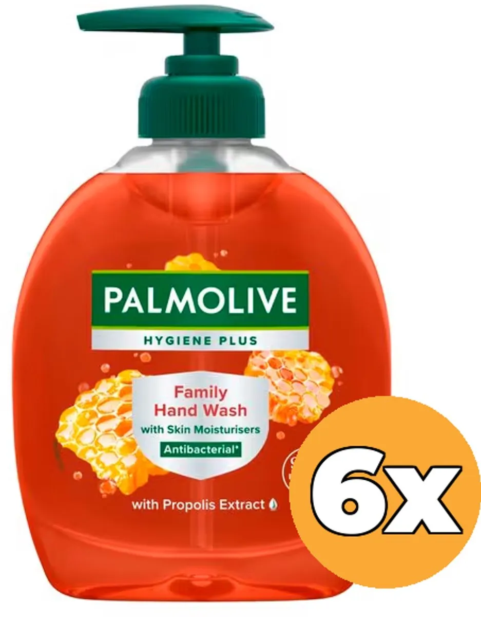 Palmolive Handzeep Hygiëne Plus Family 300ml - 6 Stuks