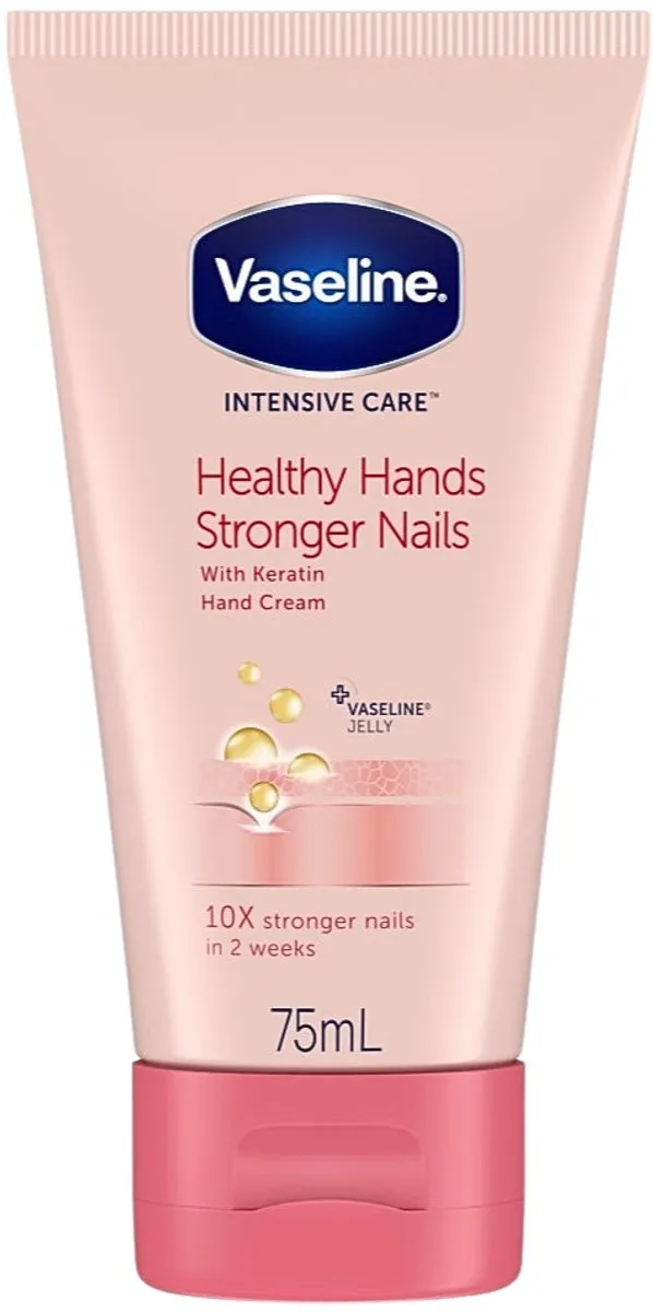Vaseline Healthy Hands & Stronger Nails Handcrème 75ml - 7 Stuks