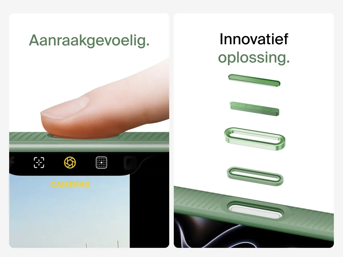 Belkin SheerForce Grip Hoesje iPhone 17 Pro MSA035HQSE - Groen