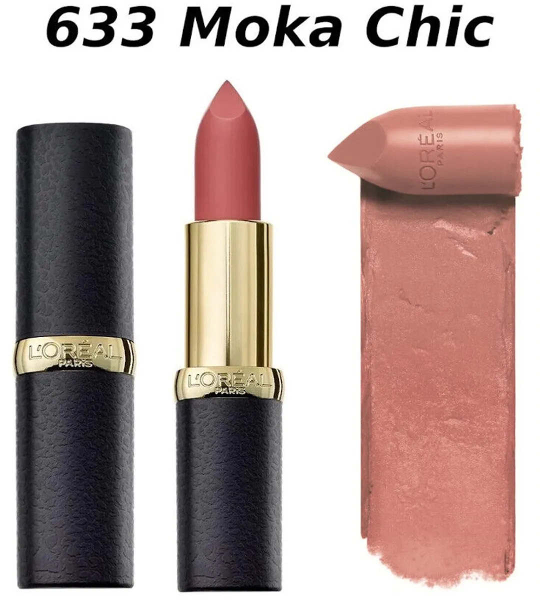 L'Oréal Paris Color Riche Matte Lippenstift 633 Moka Chic