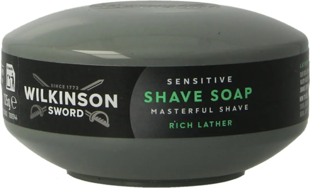 Wilkinson Sword Scheerbowl 125g - Grijs/Zwart - afbeelding 6 van 6
