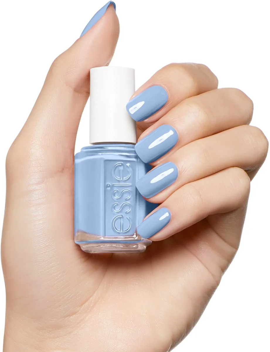 essie 374 Salt Water Happy Nagellak - Blauw Glanzend 13,5ml - afbeelding 6 van 6