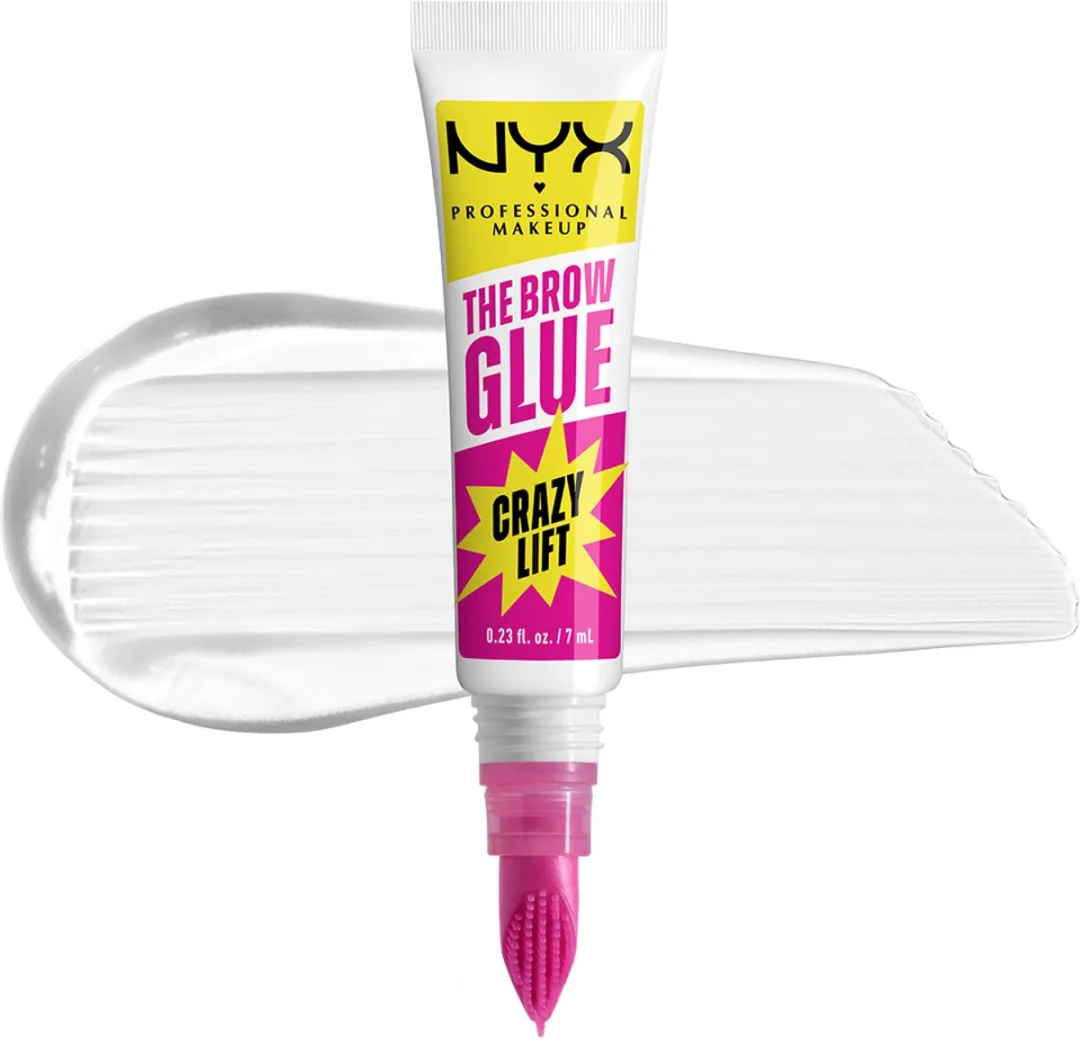 NYX The Brow Glue Crazy Lift Wenkbrauwgel Transparent 7ml
