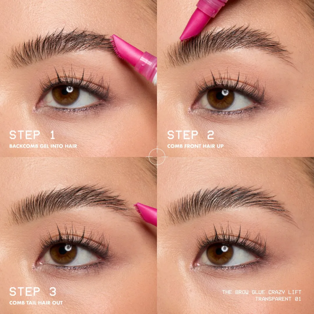 NYX The Brow Glue Crazy Lift Wenkbrauwgel Transparent 7ml