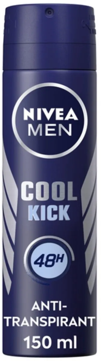 NIVEA Men Deodorant Spray Cool Kick 150ml - 15 Stuks