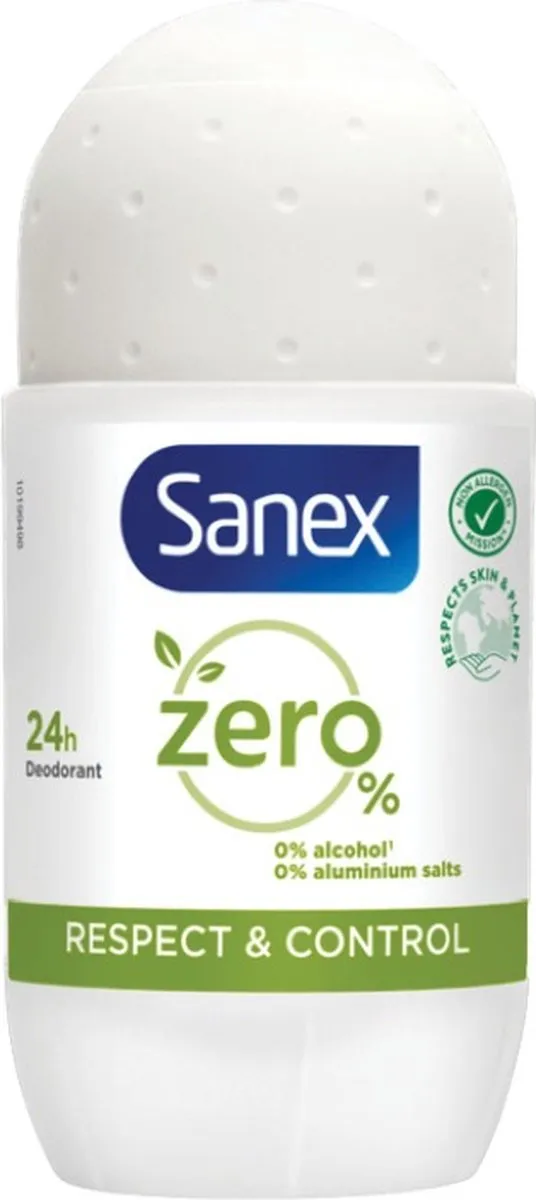 Sanex Deo Roll-on Zero% Respect & Control 6x50ml