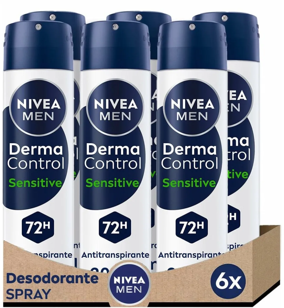 NIVEA DERMA CONTROL Sensitive Deo Spray 200ml