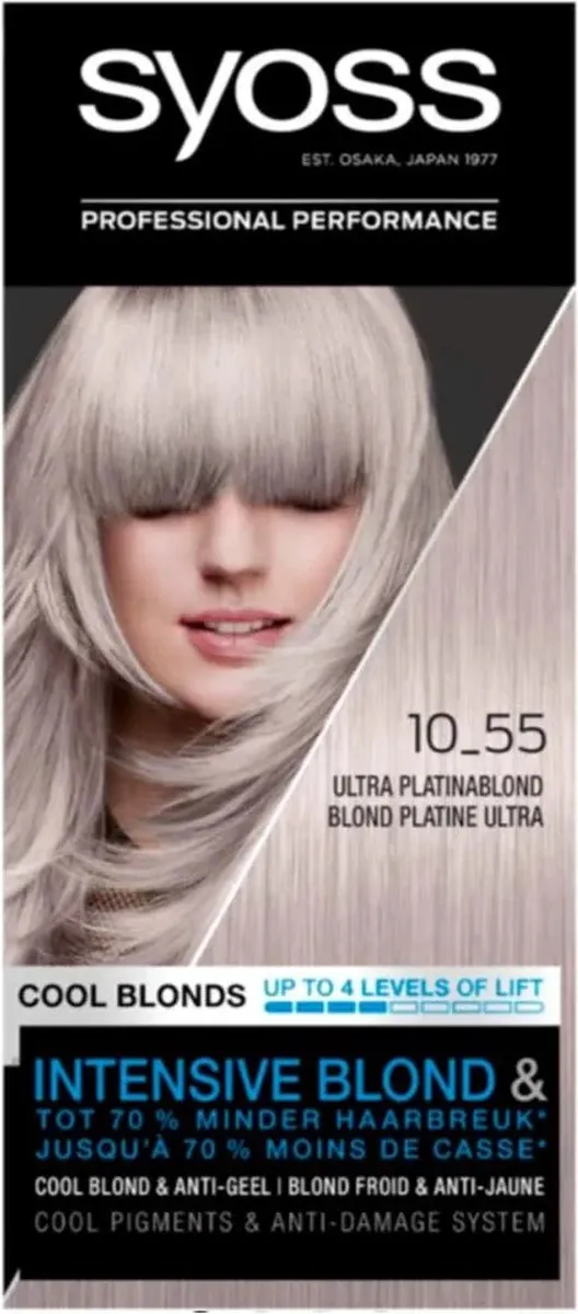 SYOSS Color Blond Cool Blonds 10-55 Haarverf 115ml