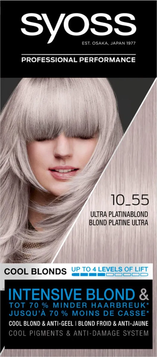 SYOSS Color Blond Cool Blonds 10-55 Haarverf 115ml