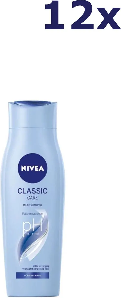 NIVEA Classic Mild Care Shampoo 250ml - 12 Stuks