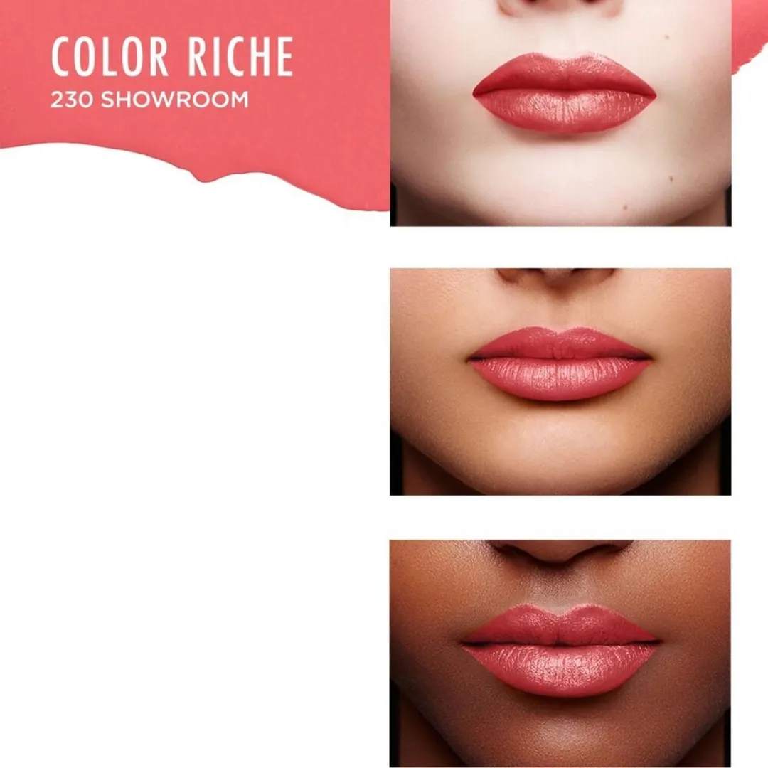 L'Oréal Paris Color Riche Lippenstift 230 Coral - 3 Stuks