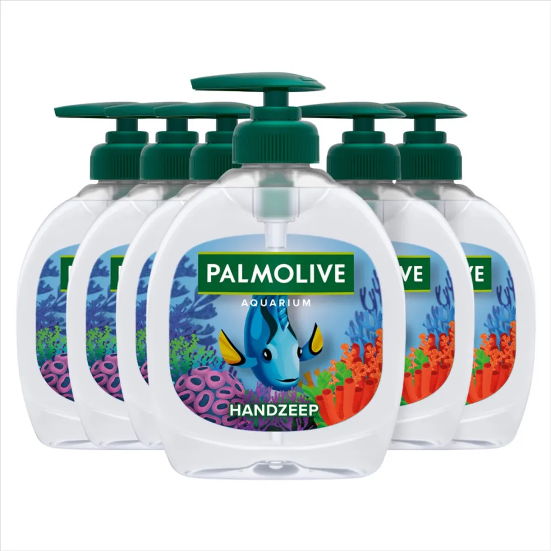 Palmolive Aquarium Vloeibare Zeep 300ml - 6 Stuks