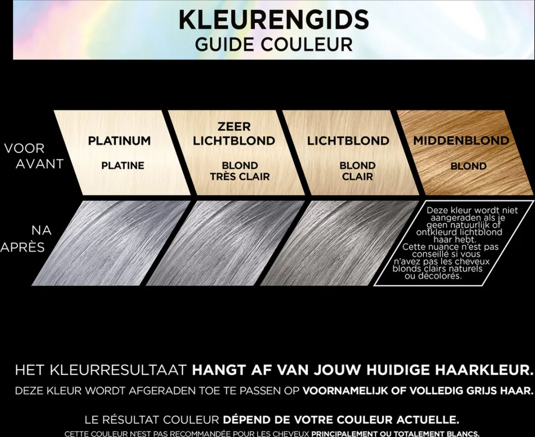 L'Oréal Paris Préférence Vivids 10.112 Permanente Haarkleuring - Silver Grey Soho